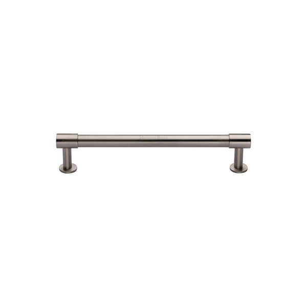 Heritage Brass Cabinet Pull Phoenix Design with 16mm Rose 96mm CTC Satin Nickel finish - V4435 96-SN - Choice Handles