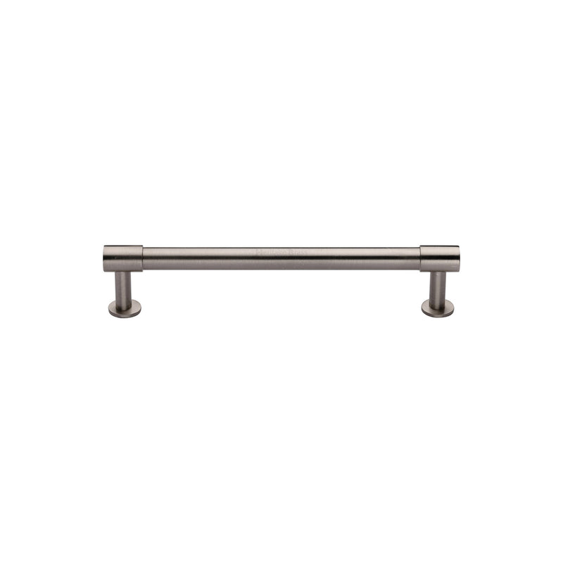 Heritage Brass Cabinet Pull Phoenix Design with 16mm Rose 96mm CTC Satin Nickel finish - V4435 96-SN - Choice Handles