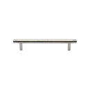 Heritage Brass Cabinet Pull Contour Design 128mm CTC Polished Nickel finish - V4446 128-PNF - Choice Handles