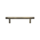 Heritage Brass Cabinet Pull Contour Design 96mm CTC Antique Brass finish - V4446 96-AT - Choice Handles