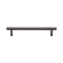 Heritage Brass Cabinet Pull Complete Knurl Design 128mm CTC Matt Bronze finish - V4458 128-MB - Choice Handles