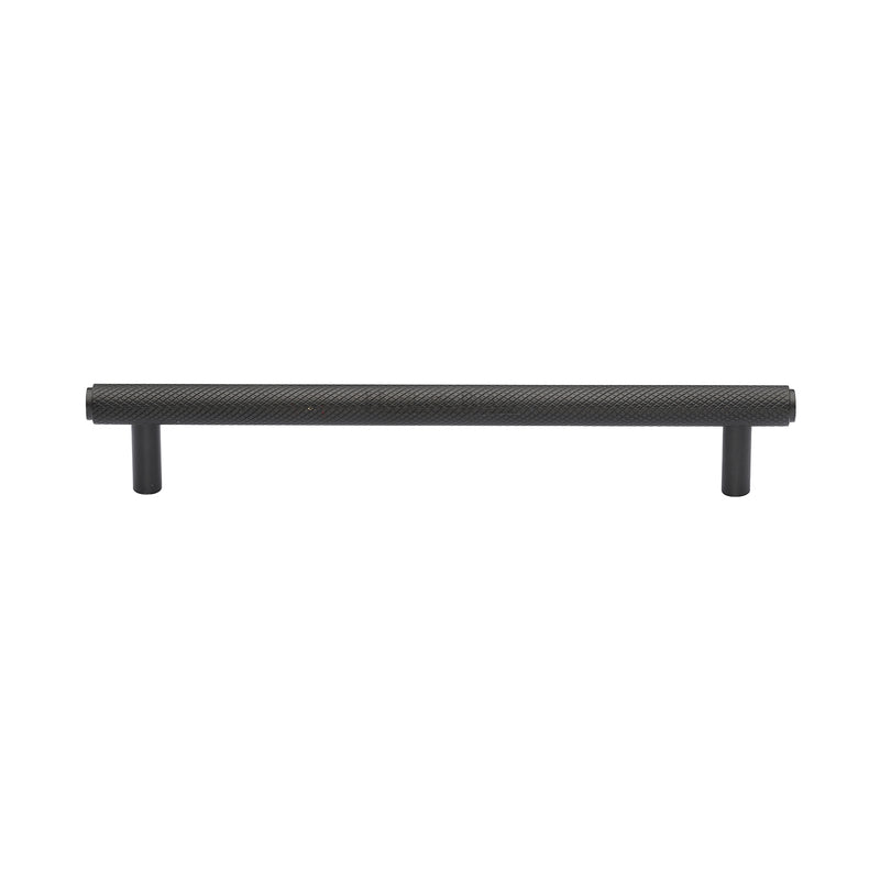 Heritage Brass Cabinet Pull Complete Knurl Design 160mm CTC Matt Bronze finish - V4458 160-MB - Choice Handles