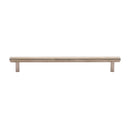 Heritage Brass Cabinet Pull Complete Knurl Design 192mm CTC Polished Nickel finish
 - V4458 192-PNF