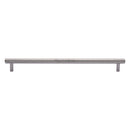 Heritage Brass Cabinet Pull Complete Knurl Design 254mm CTC Polished Chrome finish
 - V4458 254-PC