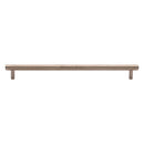 Heritage Brass Cabinet Pull Complete Knurl Design 254mm CTC Polished Nickel finish
 - V4458 254-PNF