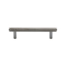 Heritage Brass Cabinet Pull Complete Knurl Design 96mm CTC Polished Nickel finish - V4458 96-PNF - Choice Handles