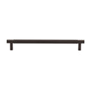 Heritage Brass Cabinet Pull Partial Knurl Design 192mm CTC Matt Bronze finish
 - V4461 192-MB
