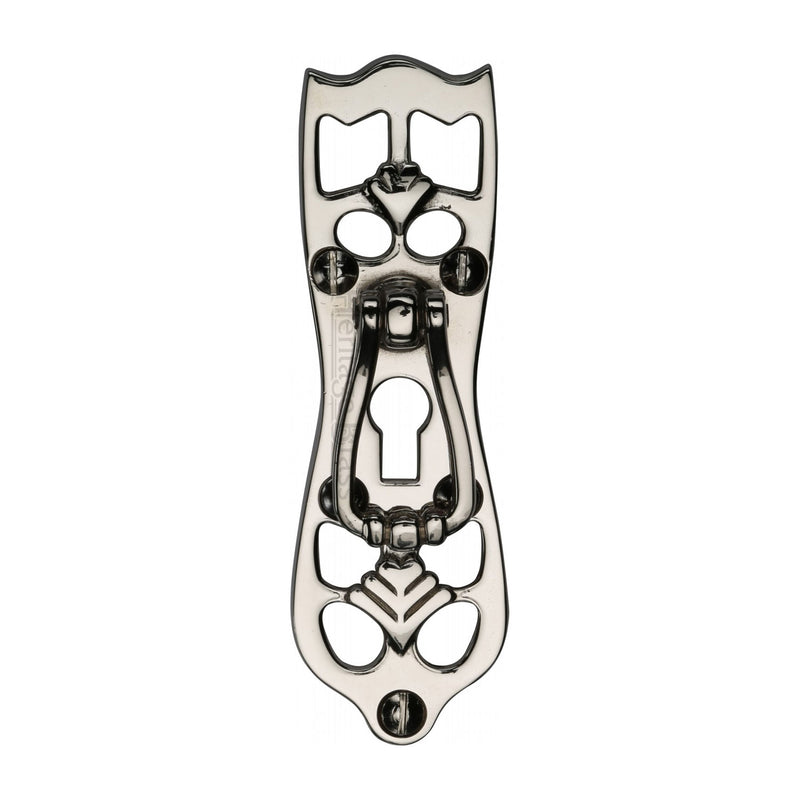 Heritage Brass Cabinet Pull Ornate Design Polished Nickel Finish - V5023-PNF - Choice Handles