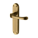 Heritage Brass Door Handle Lever Latch Gloucester Design Antique finish - V6060-AT - Choice Handles