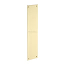 Heritage Brass Fingerplate Satin Brass finish
 - V740 305-SB - Choice Handles