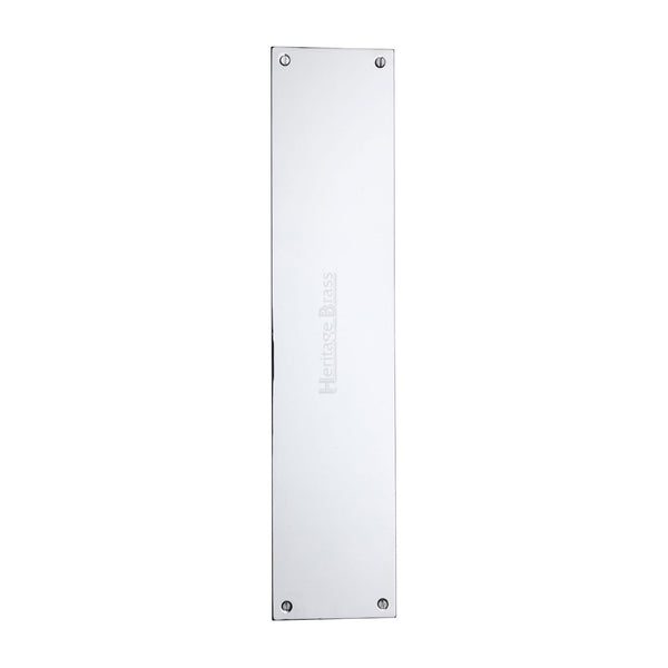 Heritage Brass Fingerplate 350mm Polished Chrome finish
 - V740 350-PC - Choice Handles