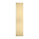 Heritage Brass Fingerplate 350mm Satin Brass finish
 - V740 350-SB - Choice Handles