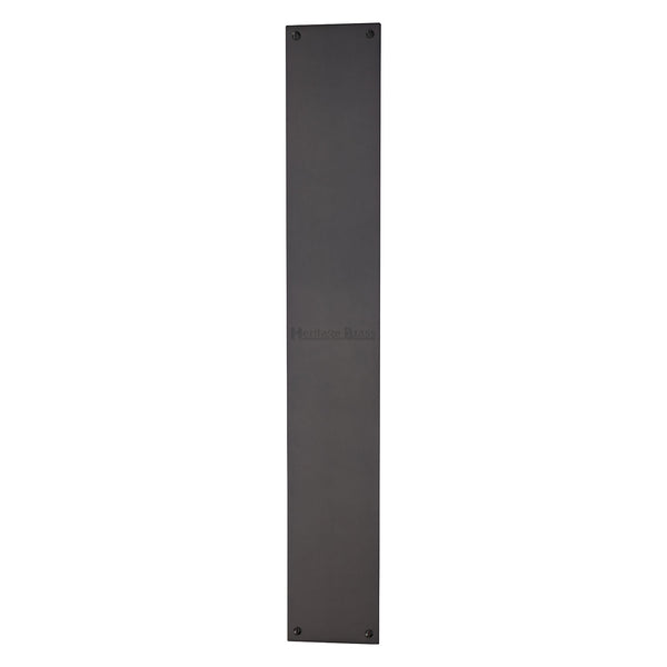 Heritage Brass Fingerplate 500mm Matt Bronze finish
 - V740 500-MB
