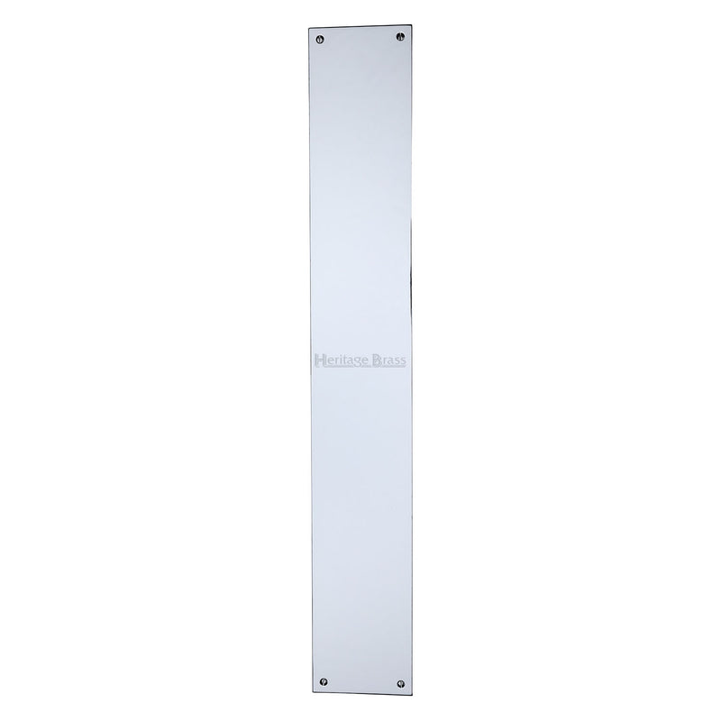 Heritage Brass Fingerplate 500mm Polished Chrome finish
 - V740 500-PC - Choice Handles