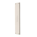 Heritage Brass Fingerplate 310mm Satin Nickel finish - V741 310-SN - Choice Handles