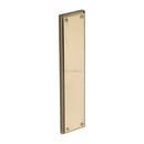 Heritage Brass Fingerplate Polished Brass finish - V743-PB - Choice Handles