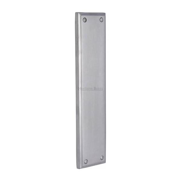 Heritage Brass Fingerplate Satin Chrome finish - V743-SC - Choice Handles