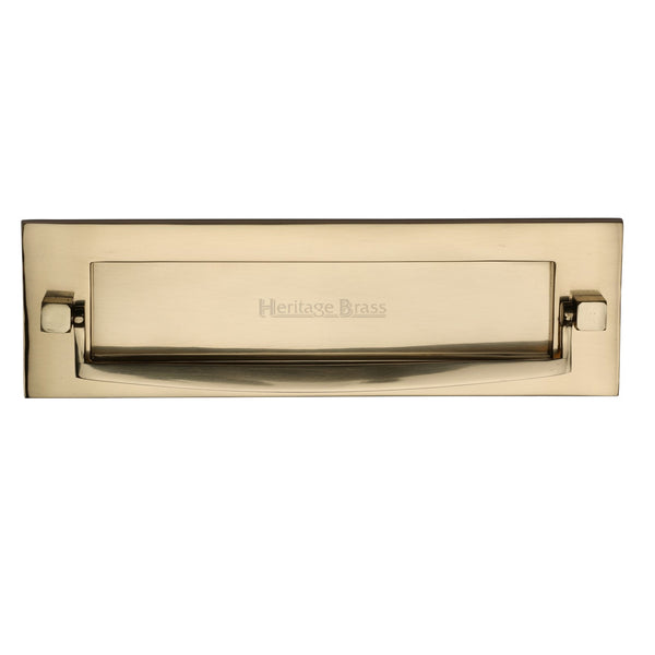 Heritage Brass Postal Knocker Polished Brass finish - V830-PB - Choice Handles
