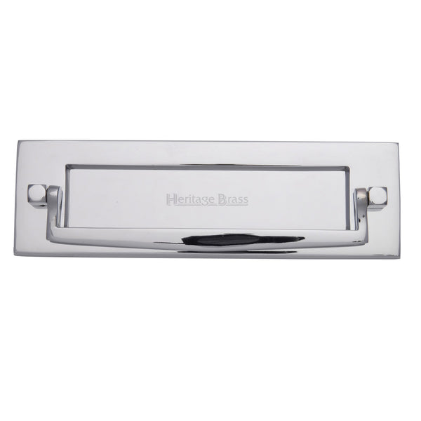 Heritage Brass Postal Knocker Polished Chrome finish - V830-PC - Choice Handles