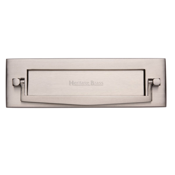 Heritage Brass Postal Knocker Satin Nickel finish - V830-SN - Choice Handles