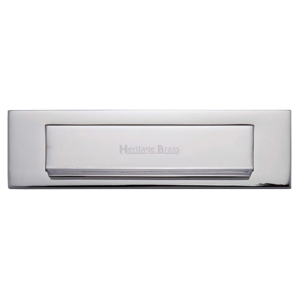 Heritage Brass Gravity Letterplate Polished Chrome finish - V842-PC - Choice Handles
