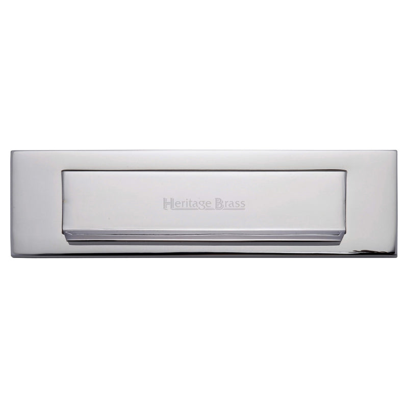 Heritage Brass Gravity Letterplate Polished Chrome finish - V842-PC - Choice Handles