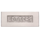 Heritage Brass Embossed Letterplate Satin Nickel finish - V845-SN - Choice Handles