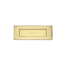 Heritage Brass Letterplate 8 x 3 Polished Brass finish
 - V850 203-PB - Choice Handles