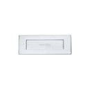 Heritage Brass Letterplate  8" x 3" Satin Chrome finish - V850 203-SC - Choice Handles