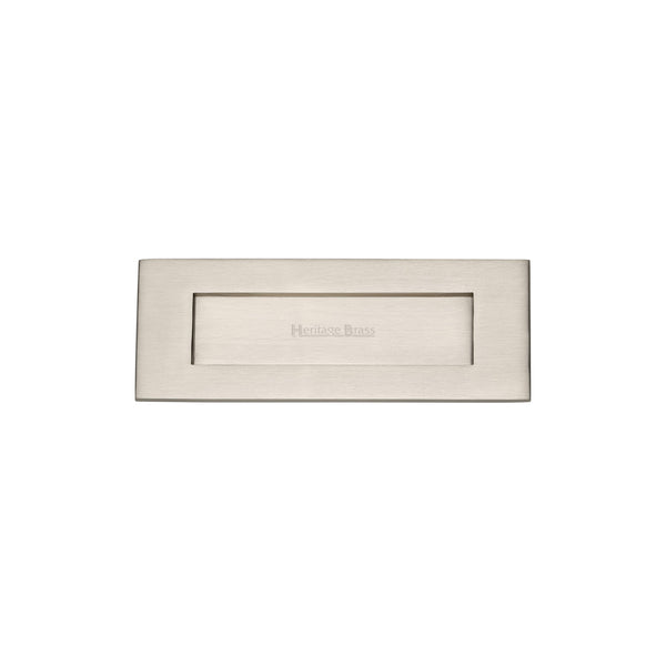 Heritage Brass Letterplate  8" x 3" Satin Nickel finish - V850 203-SN - Choice Handles