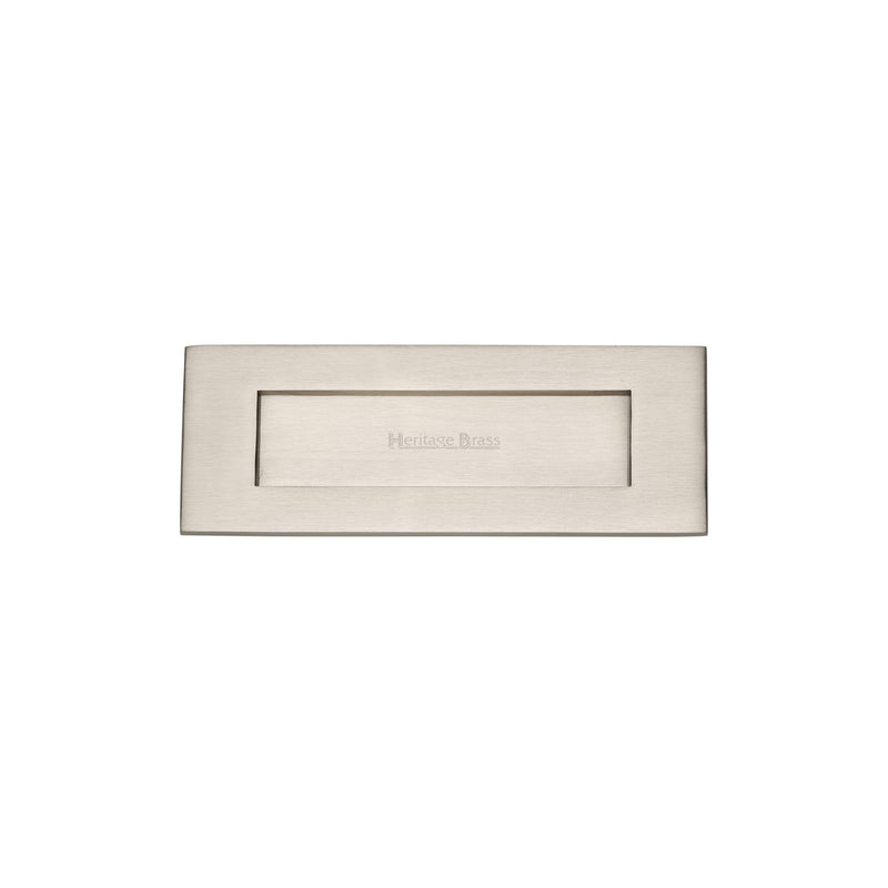 Heritage Brass Letterplate  8" x 3" Satin Nickel finish - V850 203-SN - Choice Handles