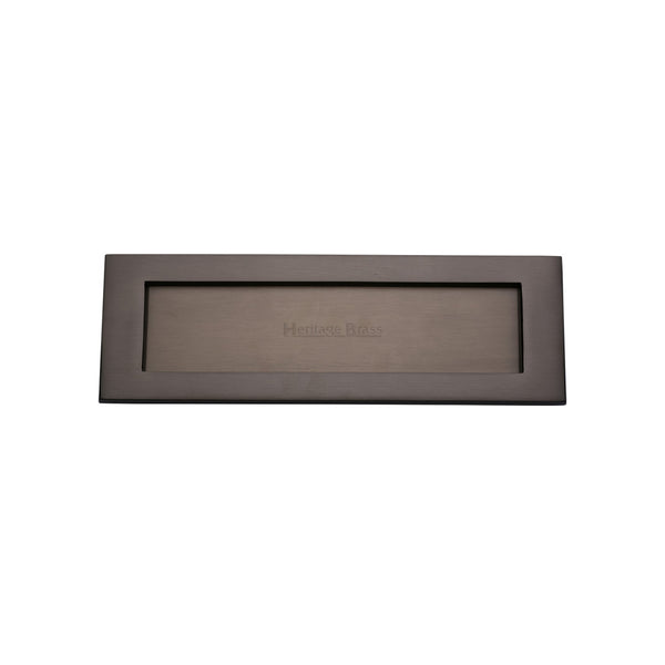 Heritage Brass Letterplate 10 x 3 Matt Bronze finish
 - V850 254-MB