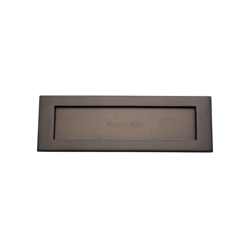 Heritage Brass Letterplate 10 x 3 Matt Bronze finish
 - V850 254-MB
