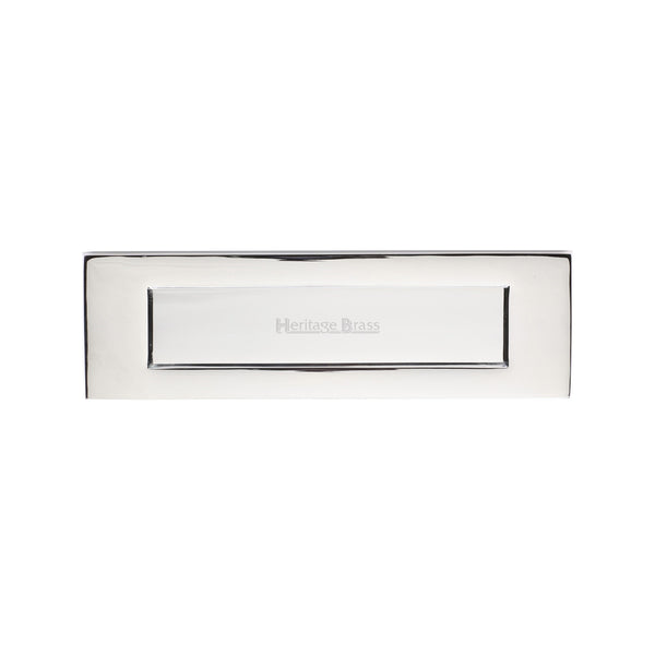 Heritage Brass Letterplate  10" x 3" Polished Chrome finish - V850 254-PC