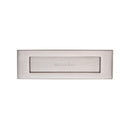 Heritage Brass Letterplate  10" x 3" Satin Nickel finish - V850 254-SN - Choice Handles