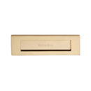 Heritage Brass Letterplate 10 x 3 Unlacquered Brass finish
 - V850 254-ULB - Choice Handles