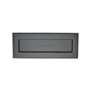 Heritage Brass Letterplate 10" x 4" Matt Black finish - V850 254.101-BKMT - Choice Handles