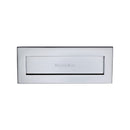 Heritage Brass Letterplate  10" x 4" Polished Chrome finish - V850 254.101-PC - Choice Handles