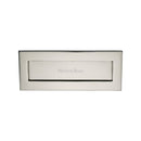 Heritage Brass Letterplate 10 x 4 Polished Nickel
 - V850 254.101-PN - Choice Handles
