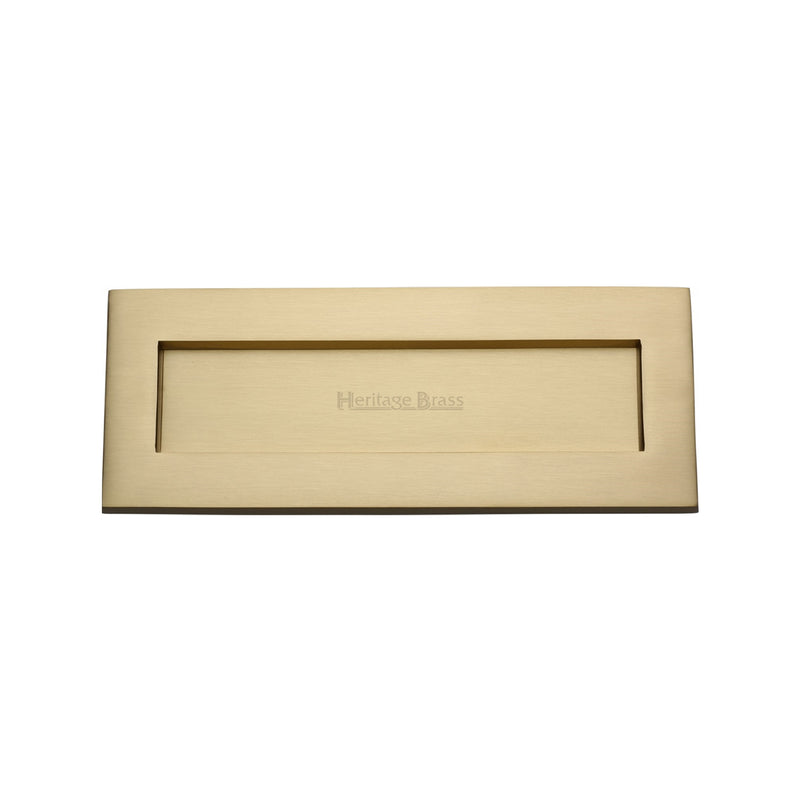 Heritage Brass Letterplate 10 x 4 Satin Brass finish
 - V850 254.101-SB - Choice Handles