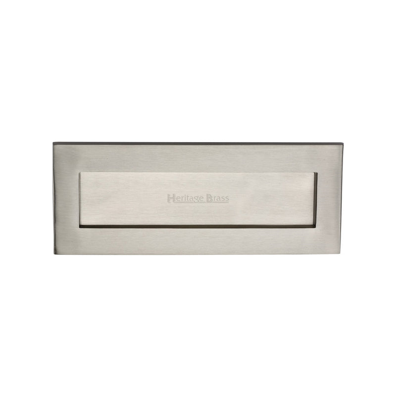 Heritage Brass Letterplate 10 x 4 Satin Nickel finish
 - V850 254.101-SN - Choice Handles