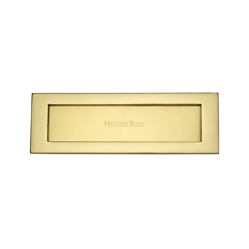 Heritage Brass Letterplate 12 x 4 Polished Brass finish
 - V850 305-PB - Choice Handles