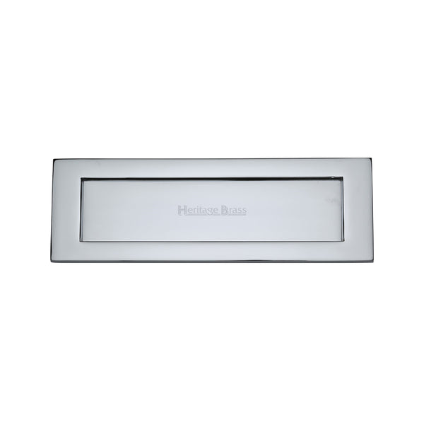 Heritage Brass Letterplate  12" x 4" Polished Chrome finish - V850 305-PC
