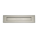 Heritage Brass Letterplate 13" x 3" Polished Nickel - V850 330-PNF - Choice Handles