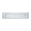 Heritage Brass Letterplate 13 x 3 Satin Chrome finish
 - V850 330-SC - Choice Handles