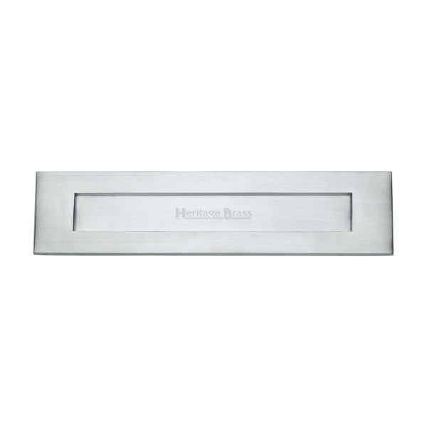 Heritage Brass Letterplate 13 x 3 Satin Chrome finish
 - V850 330-SC - Choice Handles