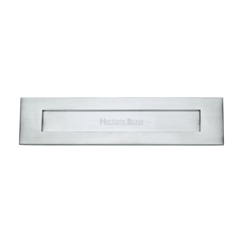 Heritage Brass Letterplate 13 x 3 Satin Chrome finish
 - V850 330-SC - Choice Handles