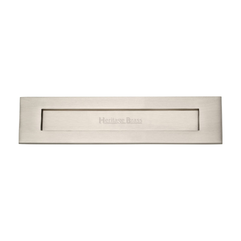 Heritage Brass Letterplate  13" x 3" Satin Nickel finish - V850 330-SN - Choice Handles