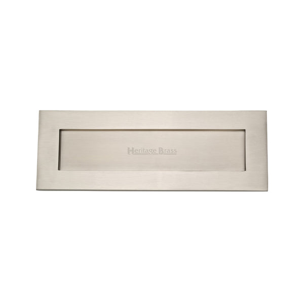 Heritage Brass Letterplate  14" x 4 1/2" Satin Nickel finish - V850 356-SN - Choice Handles