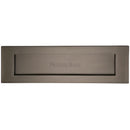 Heritage Brass Letterplate 16" x 5" Matt Bronze finish - V850 406-MB - Choice Handles